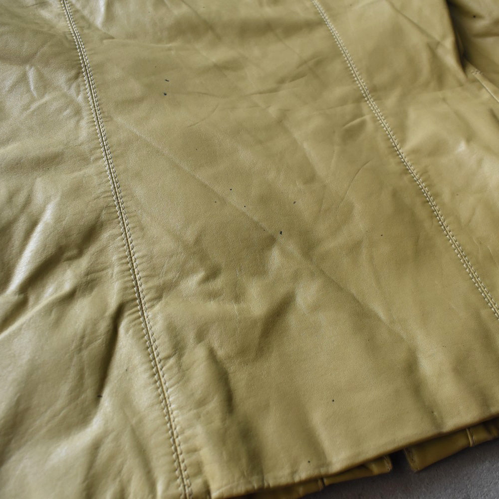 70’s East West “Smoke” パロディ レザージャケット ウルグアイ製 251118H