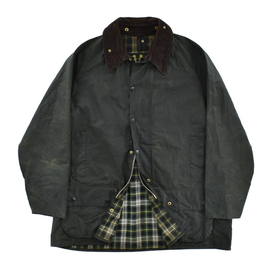 90's 旧3ワラント Barbour "BEAUFORT" オイルドジャケット 260724
