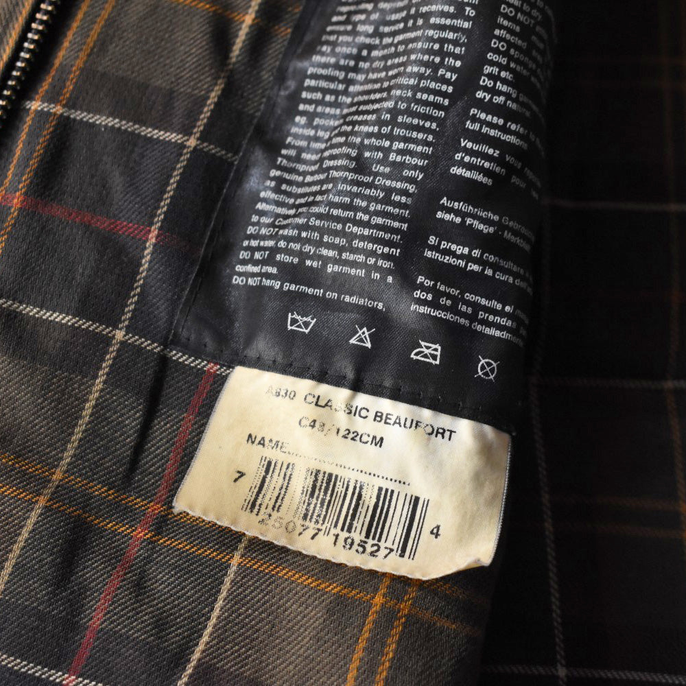 90’s Barbour “Classic Beaufort” オイルドジャケット  251114H