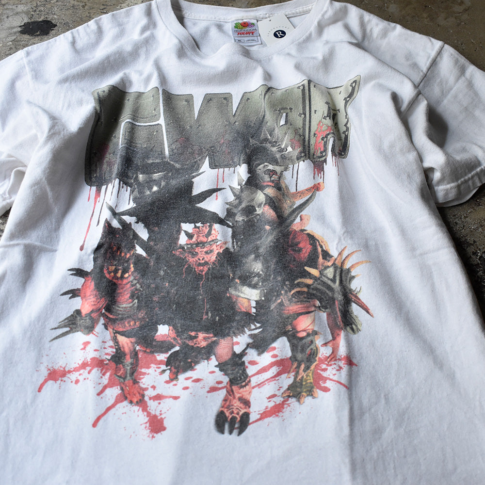 GWAR Beyond Hell メンバープリント ツアーTシャツ 2006年 フルーツオブザルーム XL 古着