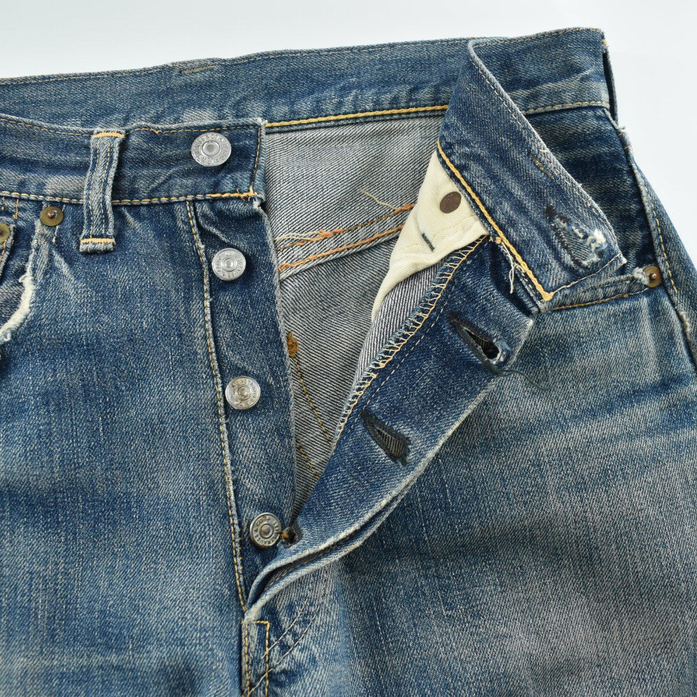 50's Levi's 501XX "47 MODEL" 片面 レザーパッチ デニムパンツ 260612H831