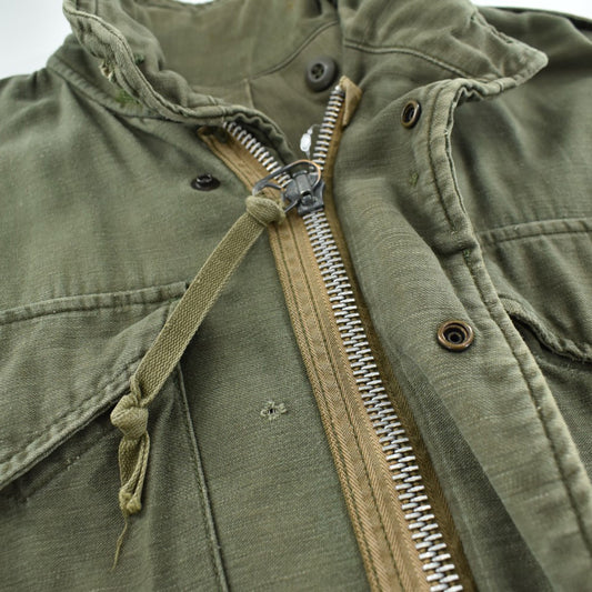 60’s U.S. ARMY M-65 フィールドジャケット 2nd type 100%コットン 260508H