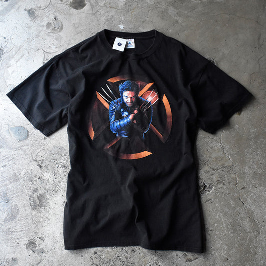 Y2K Marvel “Wolverine:X-MEN ZERO“ movie Tシャツ 240814H