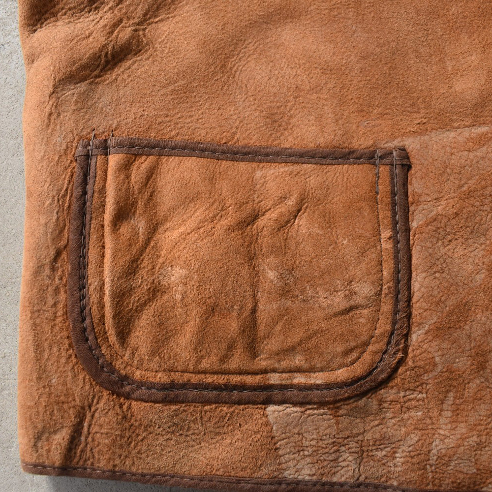 40's CROWN ZIP ムートンベスト 251212H