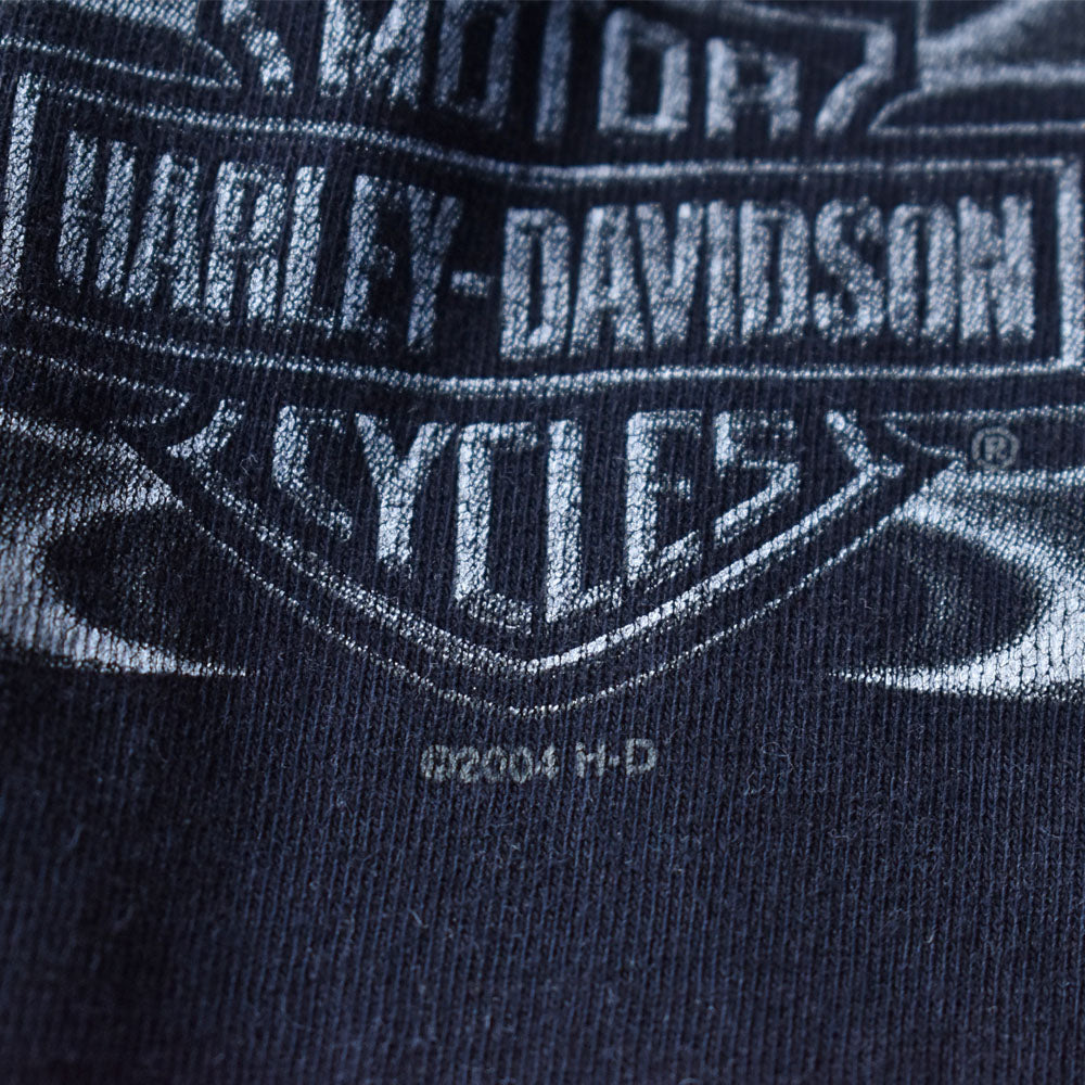 Y2K Harley-Davidson “NEW JERSEY” 両面プリント Tシャツ USA製 240814