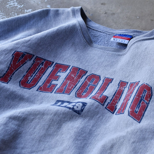 Y2K Champion/チャンピオン "YUENGLING" 2段プリント RWスウェット 230506