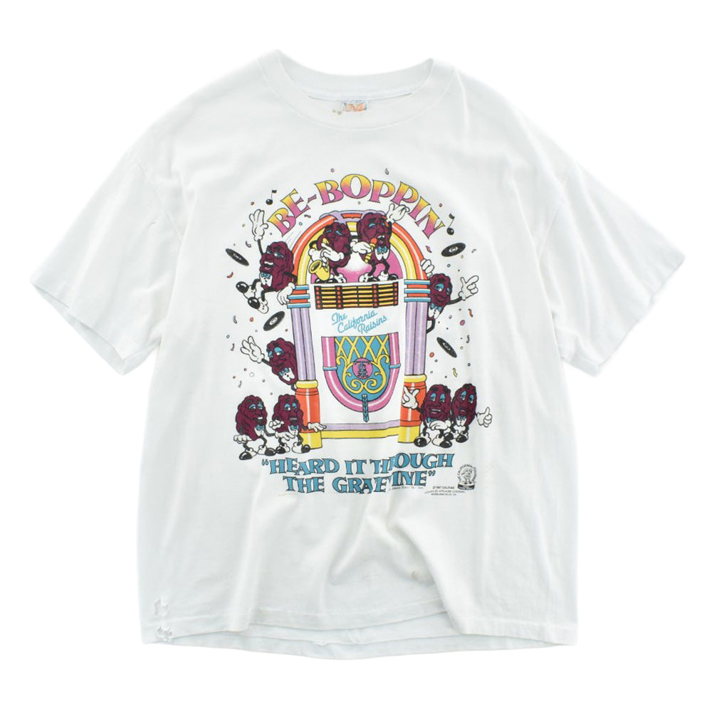 80's The California Raisins "HEARD IT THROUGH THE GRAPEVINE" キャラT 260922H
