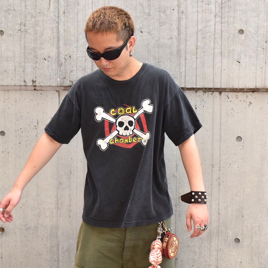 90-00’s COAL CHAMBER ロック Tシャツ USA製 250916