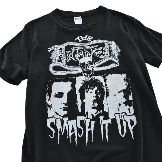 80's The Damned "Smash It Up" UKパンク ロックTシャツ 260922H