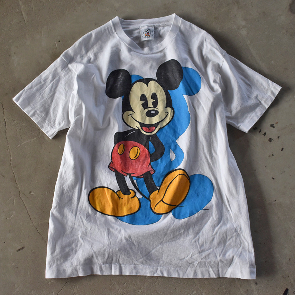 90's　Disney/ディズニー “Mickey” 大判プリント Tシャツ　230515