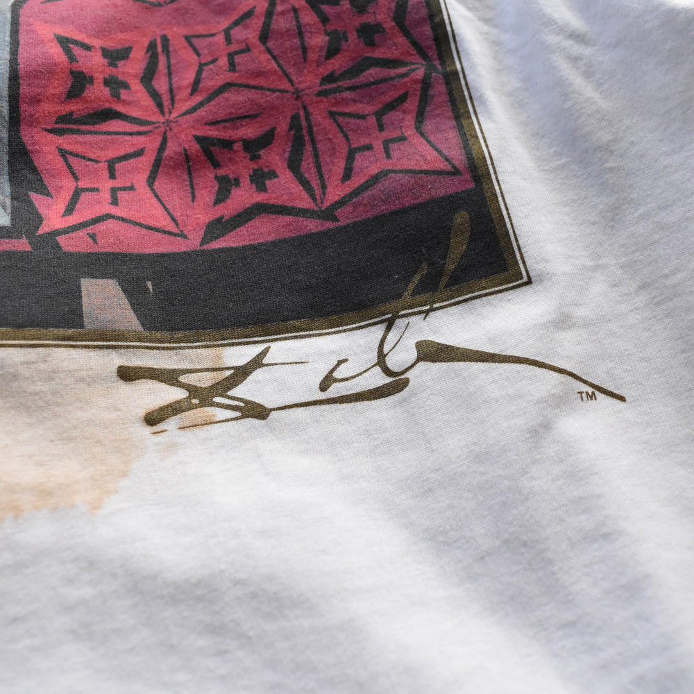 90’s デッドストック！ Salvador Dalí “Nature Morte Vivante (Living Still Life)” アート Tシャツ USA製 250607 (J)