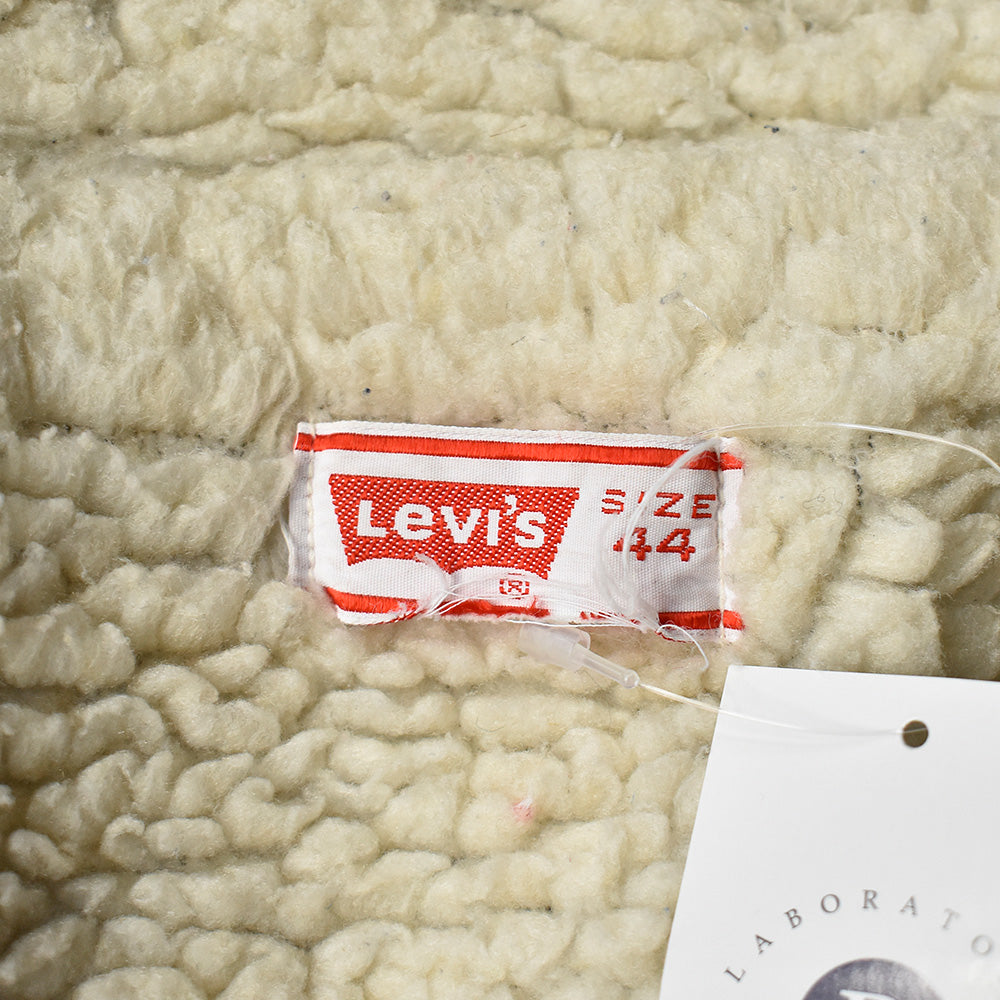 80's Levi's ロング丈 デニムボアジャケット 231215