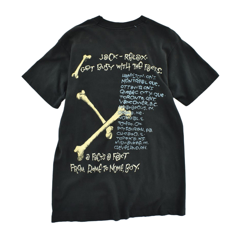 90’s RUSH × Pushead “Roll The Bones” ロックTシャツ 260529HFK2