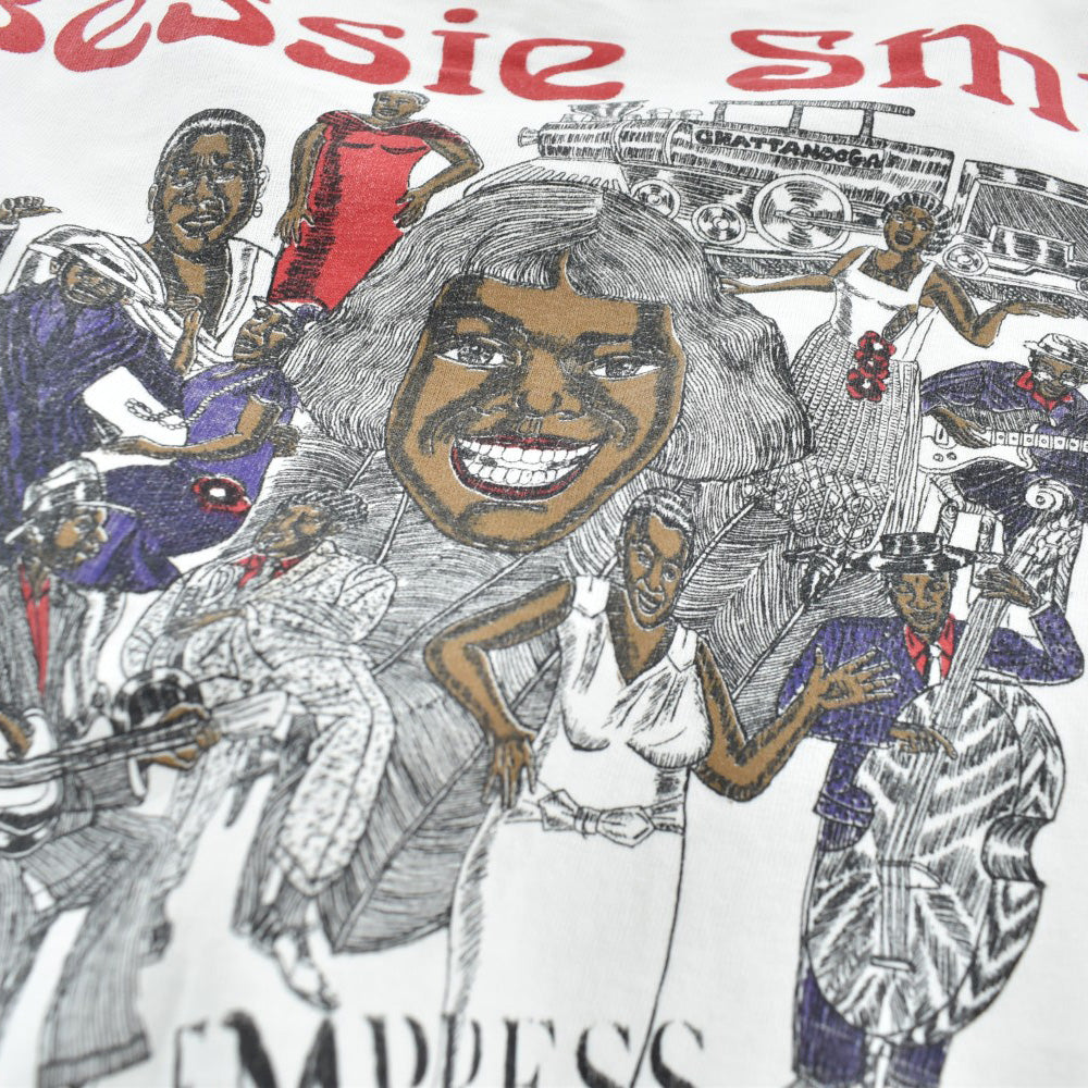 90's Bessie Smith "EMPRESS OF THE BLUES" ブルースTシャツ USA製 260811H