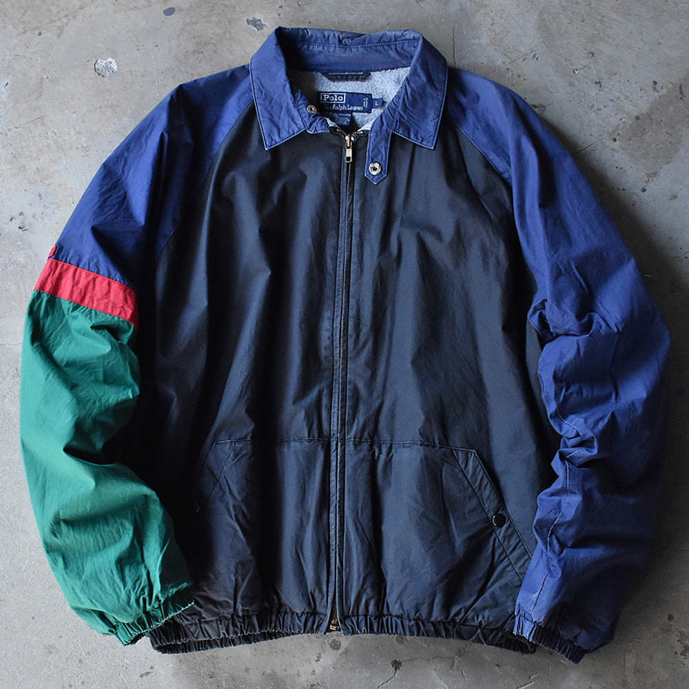 90's Polo Ralph Lauren フリースライナー スイングトップジャケット 240106