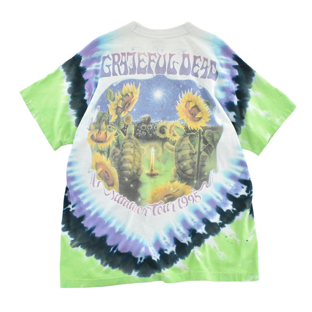 90's Liquid Blue Grateful Dead "Terrapin Sunflower" Summer Tour 1995 タイダイ ロックT 260714H