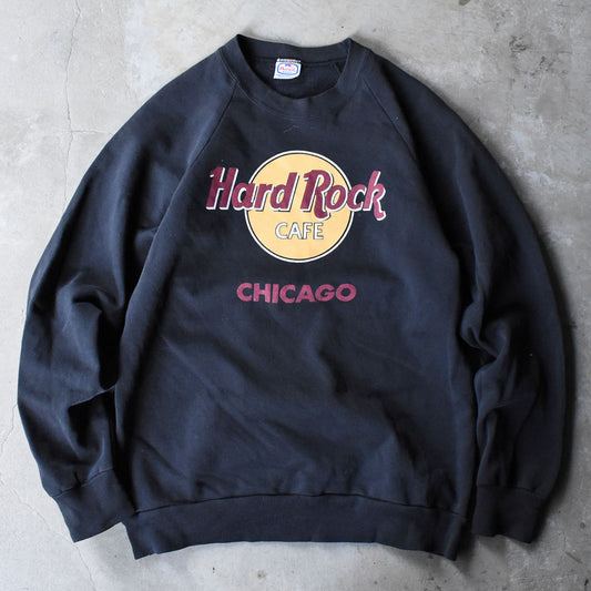 80-90’s Hard Rock Cafe “CHICAGO” ロゴ スウェット USA製 250104