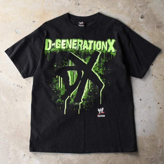 Y2K WWE “D-GENERATION X” プロレス Tシャツ 250506