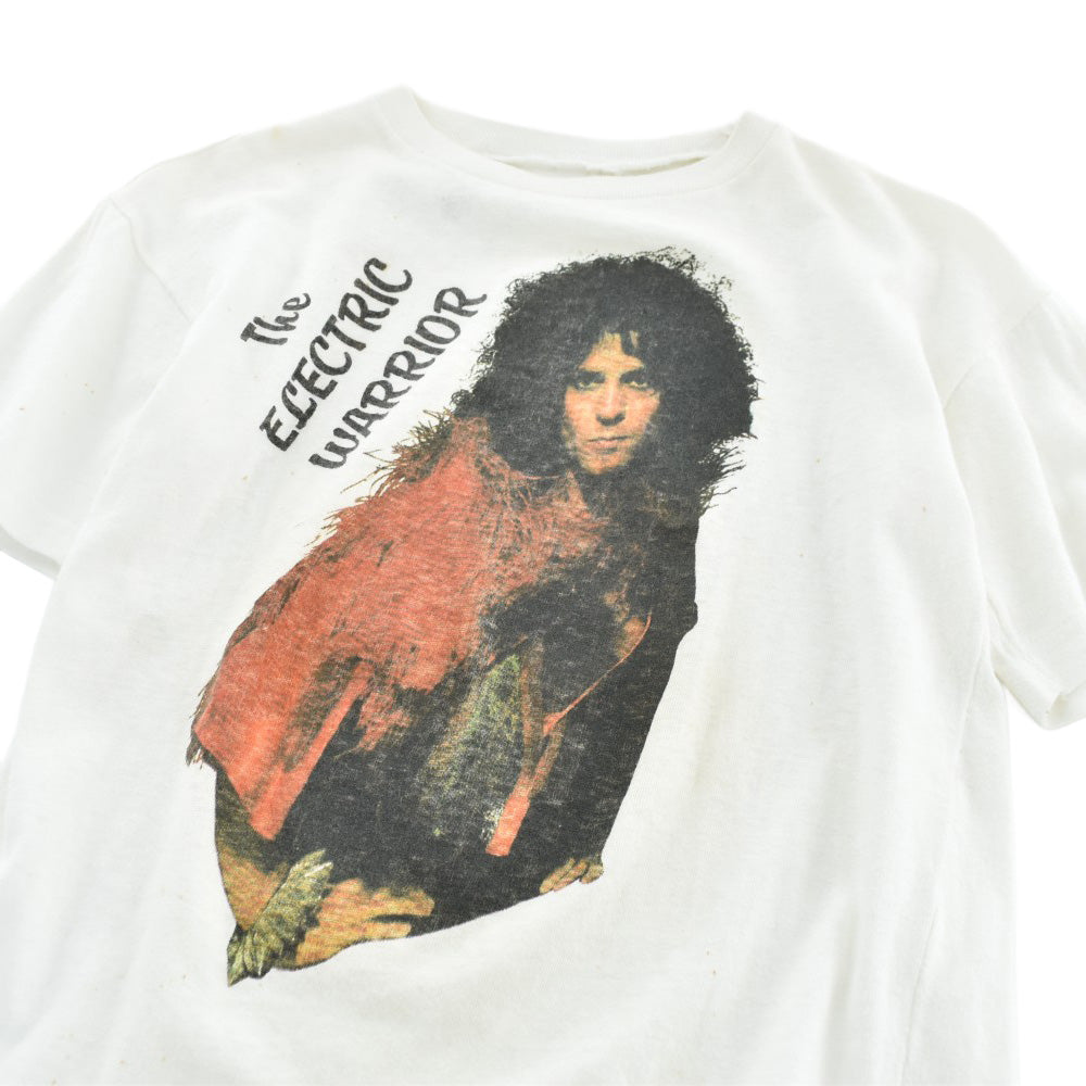 70's T. Rex "The Electric Warrior" Marc Bolan グラム ロックTシャツ 260828H