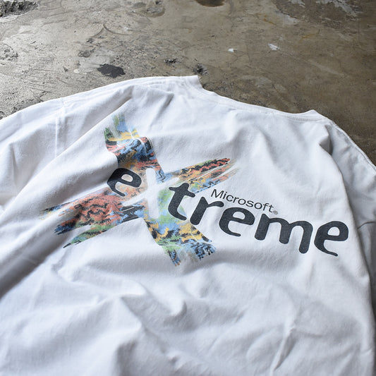 90's “Microsoft Extreme“ Tシャツ 240405H