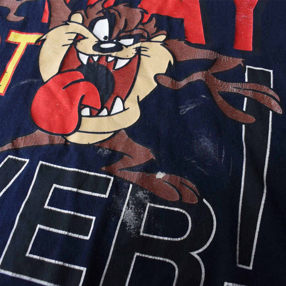 90’s Looney Tunes “TAZMANIAN DEVIL” キャラクターTシャツ 250604