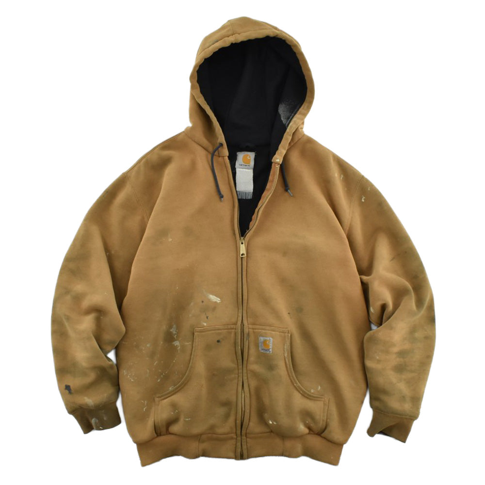 Carhartt J149 フェード&ボロ サーマルライナー ジップパーカー 261006H