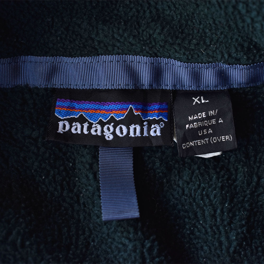 Y2K patagonia フルジップ フリースジャケット USA製 231102