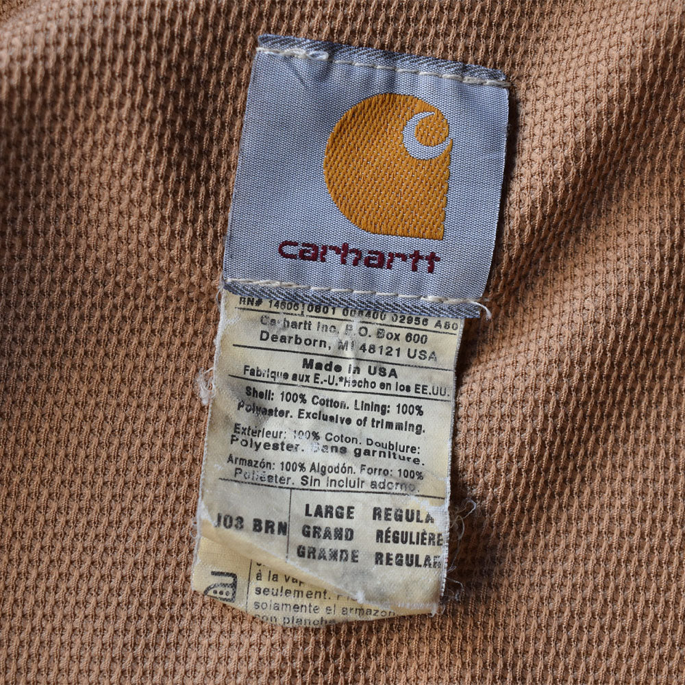 90’s Carhartt 雰囲気◎！ サーマルライナー アクティブパーカー USA製 231124