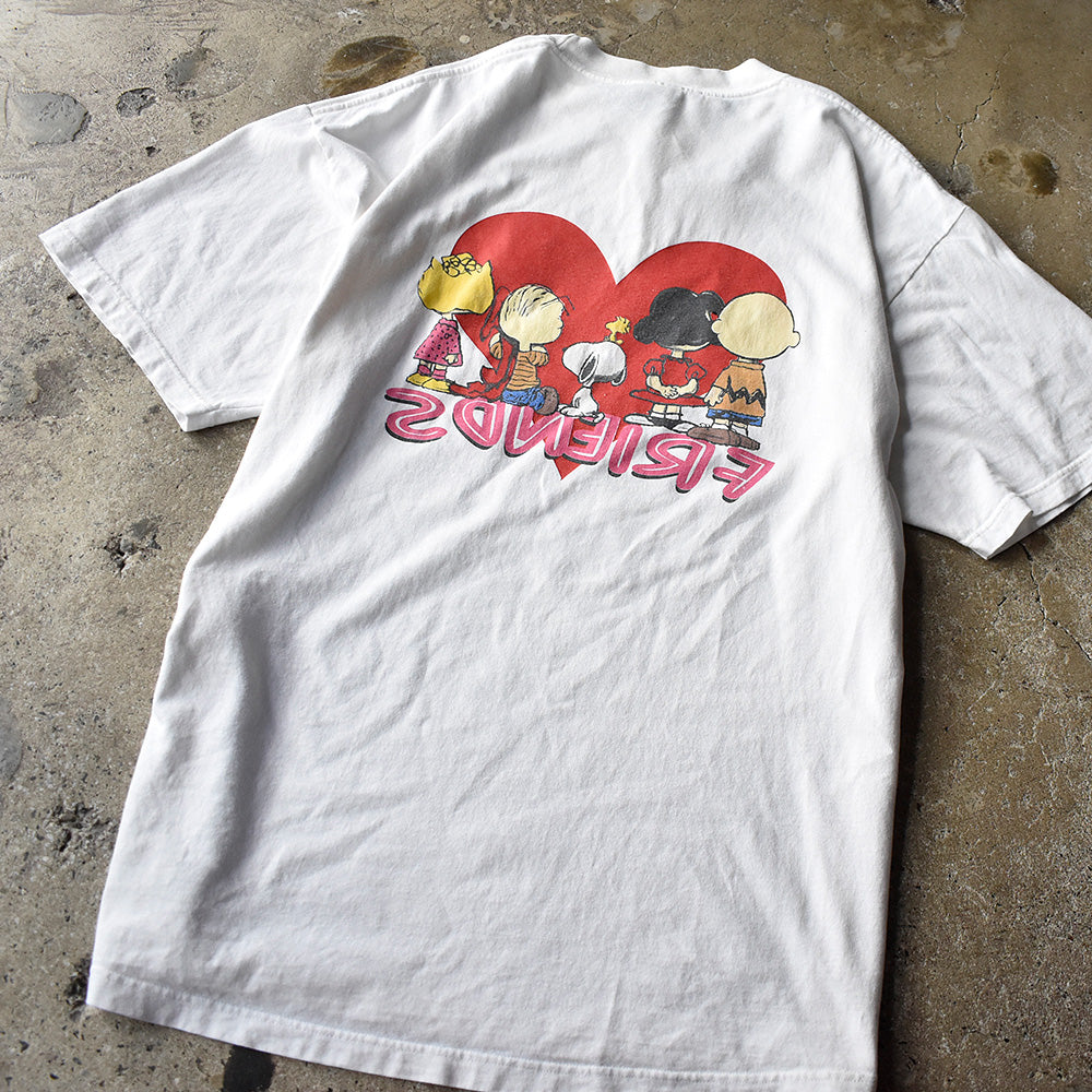 90's～ Peanuts “FRIENDS” 海外アニメ キャラ Tシャツ 250812H