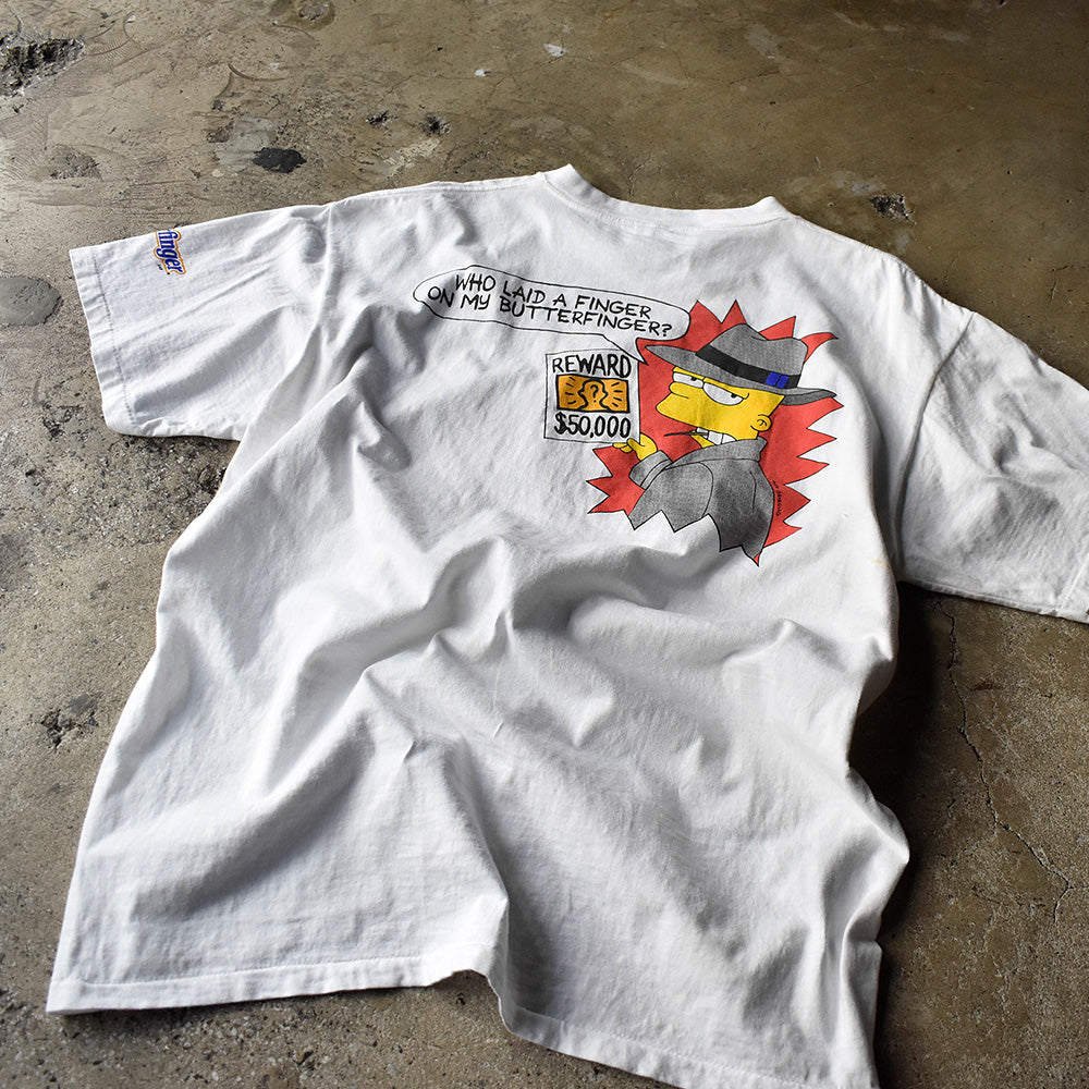 90's The Simpsons “？” Tシャツ 240316H