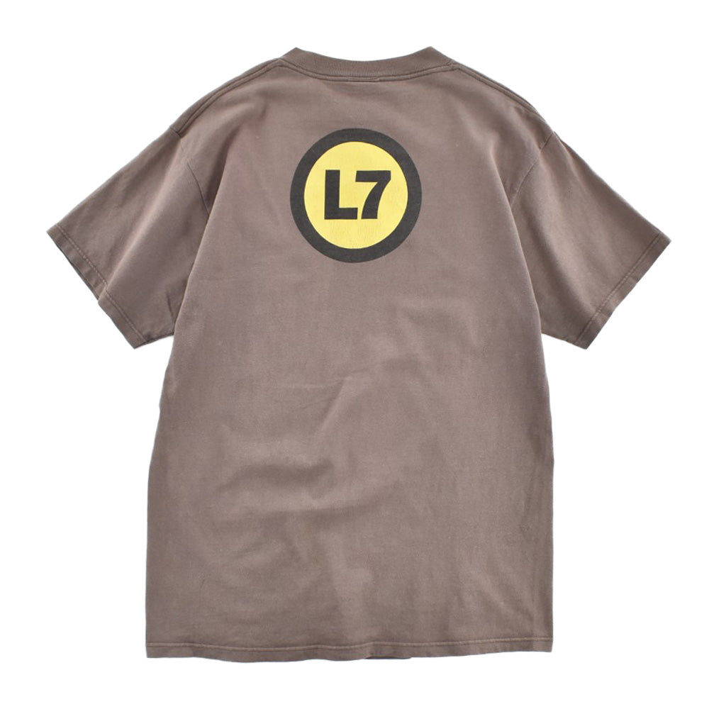90's L7 "Hungry for Stink" グランジ ロックTシャツ 260710HFK2