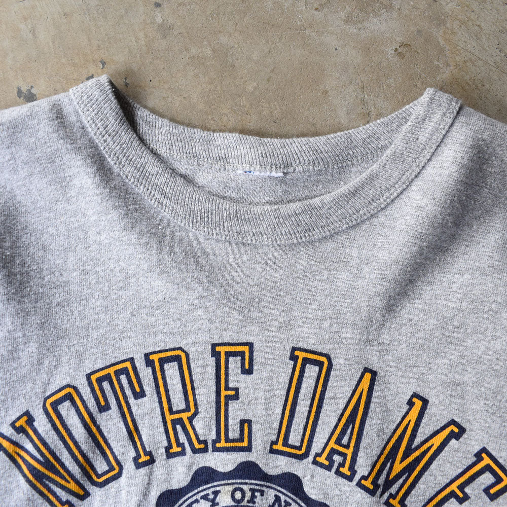 90’s Champion “NotreDame” カレッジプリント Tシャツ 250531