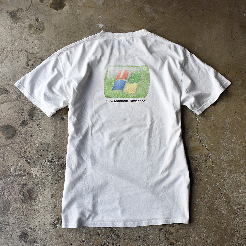 Y2K Microsoft “Windows XP” 企業 Tシャツ 250727H