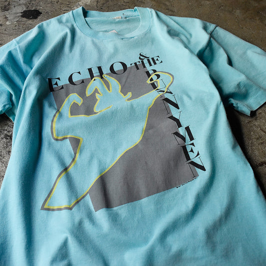 80's Echo&The Bunnymen “Tour '87” Tシャツ ミント! 240108H