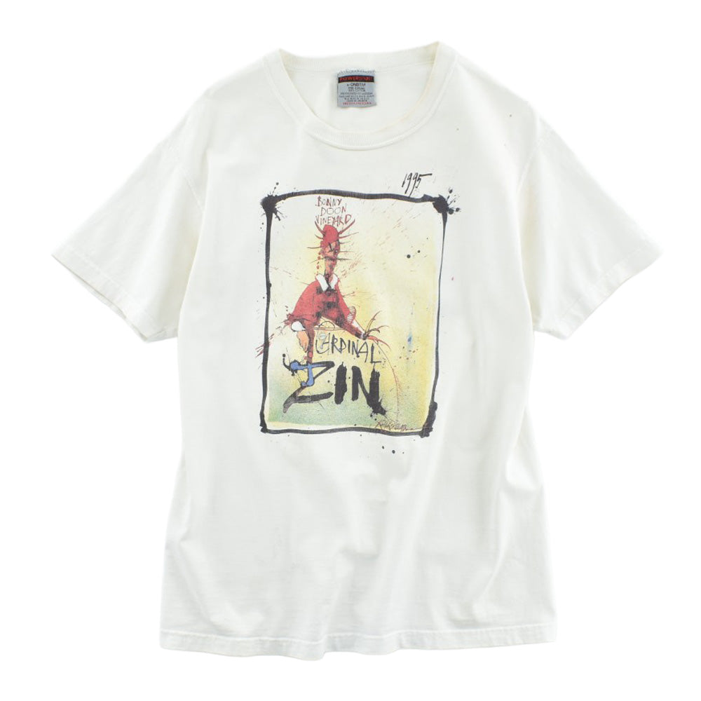90's Ralph Steadman "Cardinal Zin" アートTシャツ 260707H