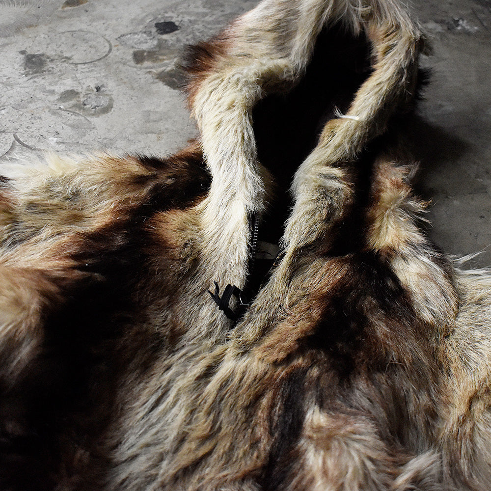 80's M.Julien Real fur フード付きジャケット 231212H