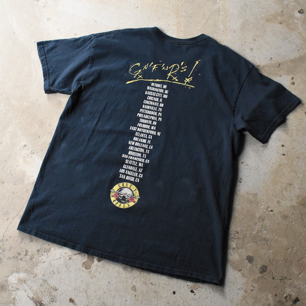 Guns N' Roses "NOT IN THIS LIFETIME"ツアー ロックTシャツ 250424