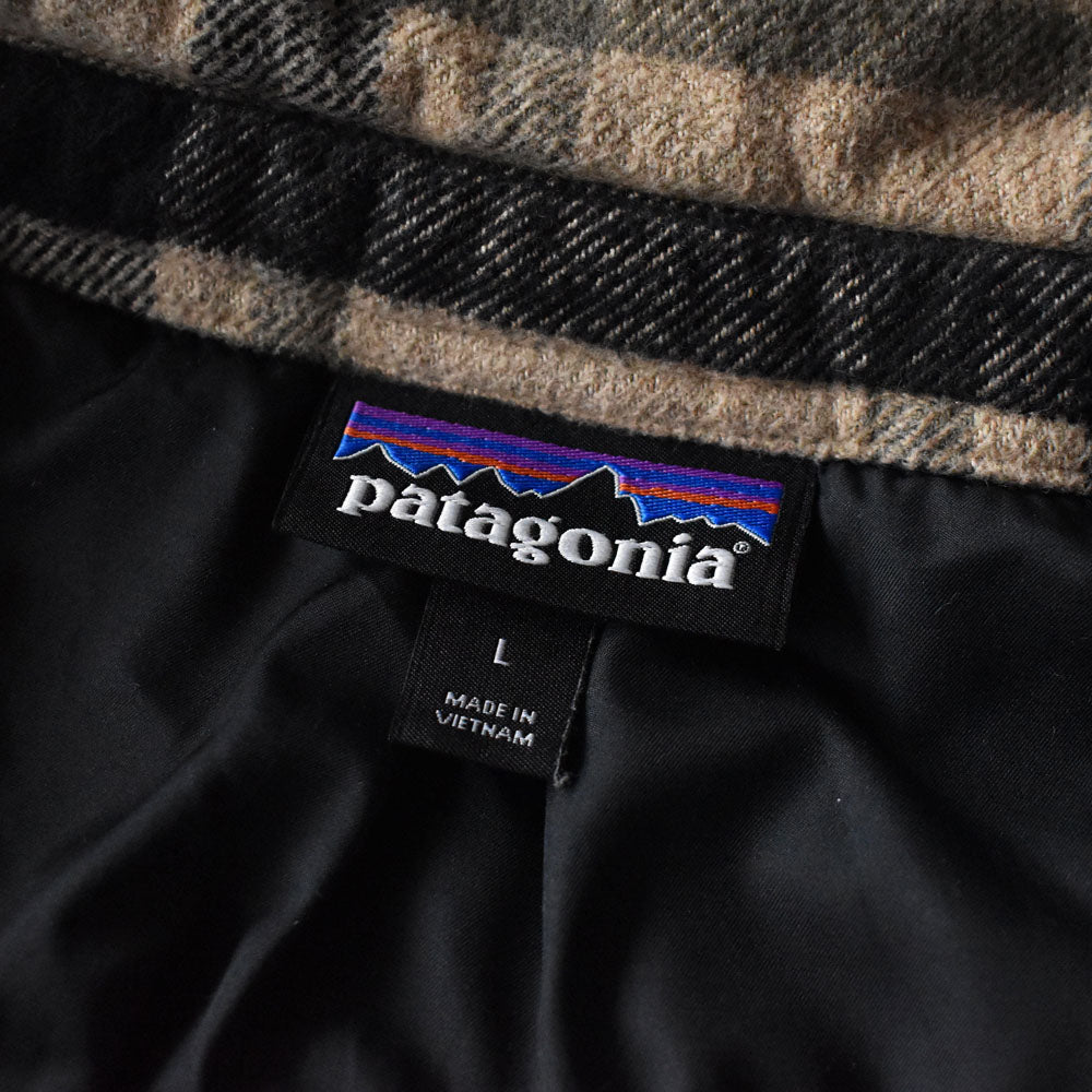 patagonia インサレーテッド・フィヨルド・フランネル・ジャケット 中綿入りネルシャツ 240312