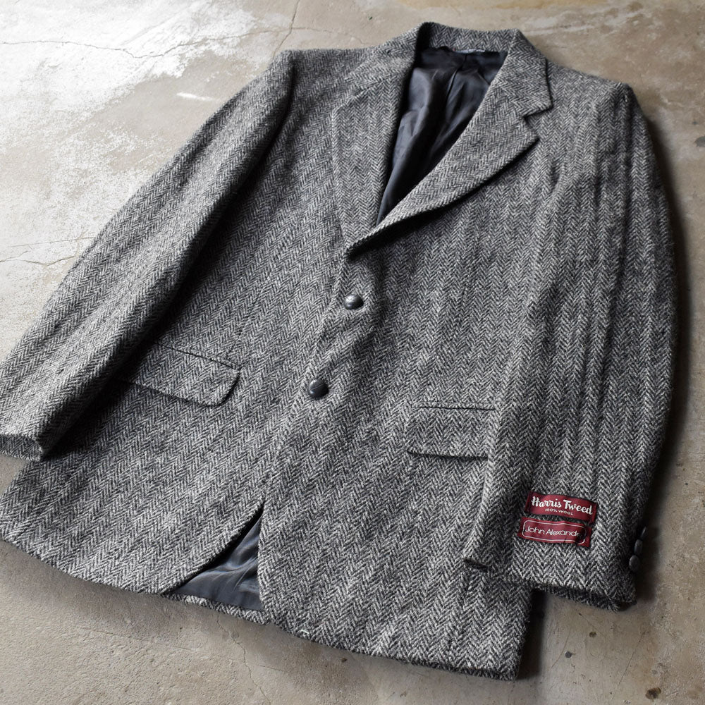 80’s John Alexander “Harris Tweed” テーラードジャケット NOS 251021H