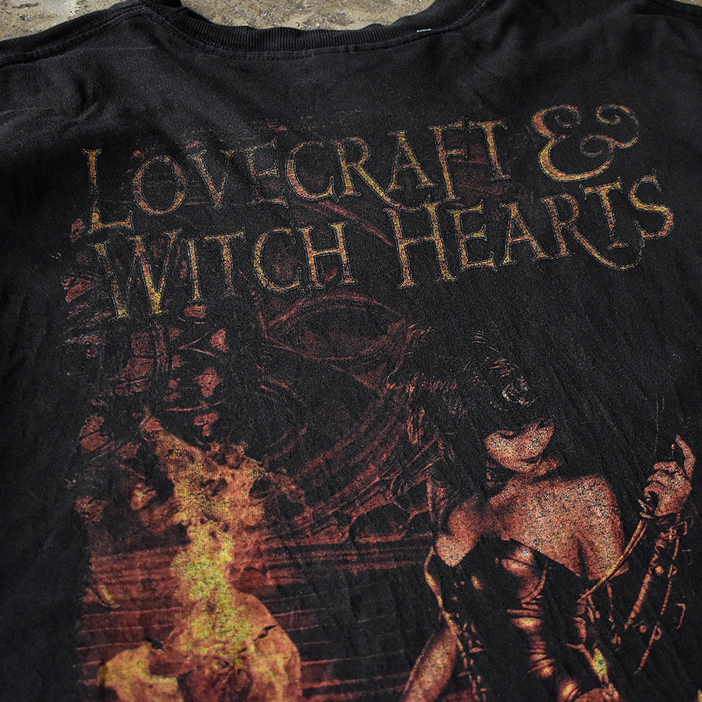 Y2K Cradle Of Filth “Lovecraft & Witch Hearts” Tシャツ 250622H