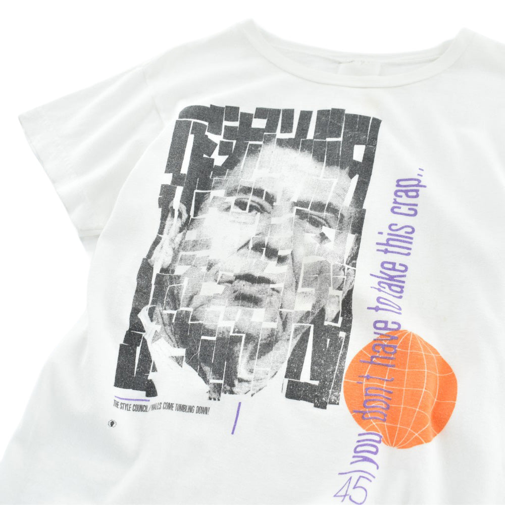80's The Style Council "Walls Come Tumbling Down!" ロックTシャツ 260605H
