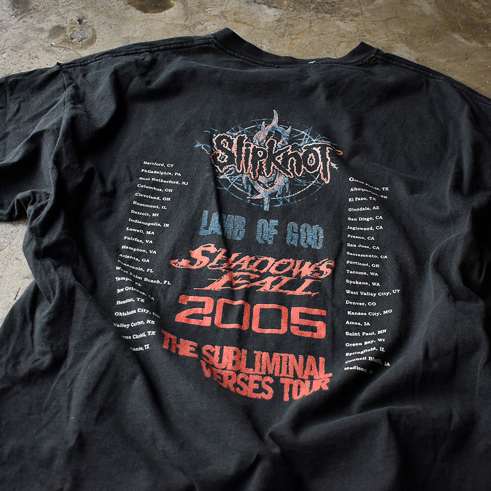 Y2K Slipknot “The Subliminal Verses” Tour Tシャツ 240519H