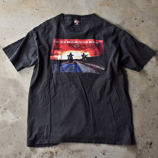 90's Harley-Davidson/ハーレー・ダビッドソン 両面プリント Tシャツ USA製 230722