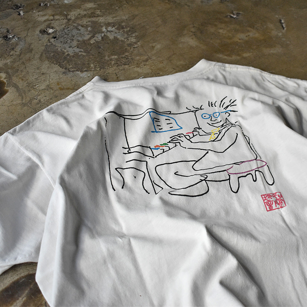 ジョン・レノン Bag One Art イラスト Tシャツ 90年代 ヴィンテージ