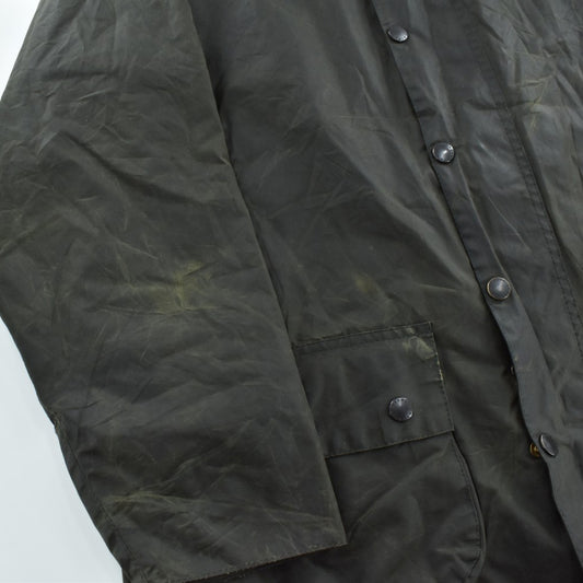 90's 旧3ワラント Barbour "BEAUFORT" オイルドジャケット 260724