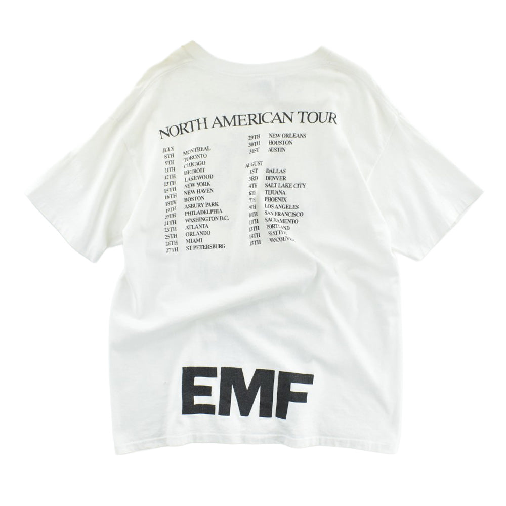 90's EMF "North American Tour" ロックTシャツ USA製 260609H