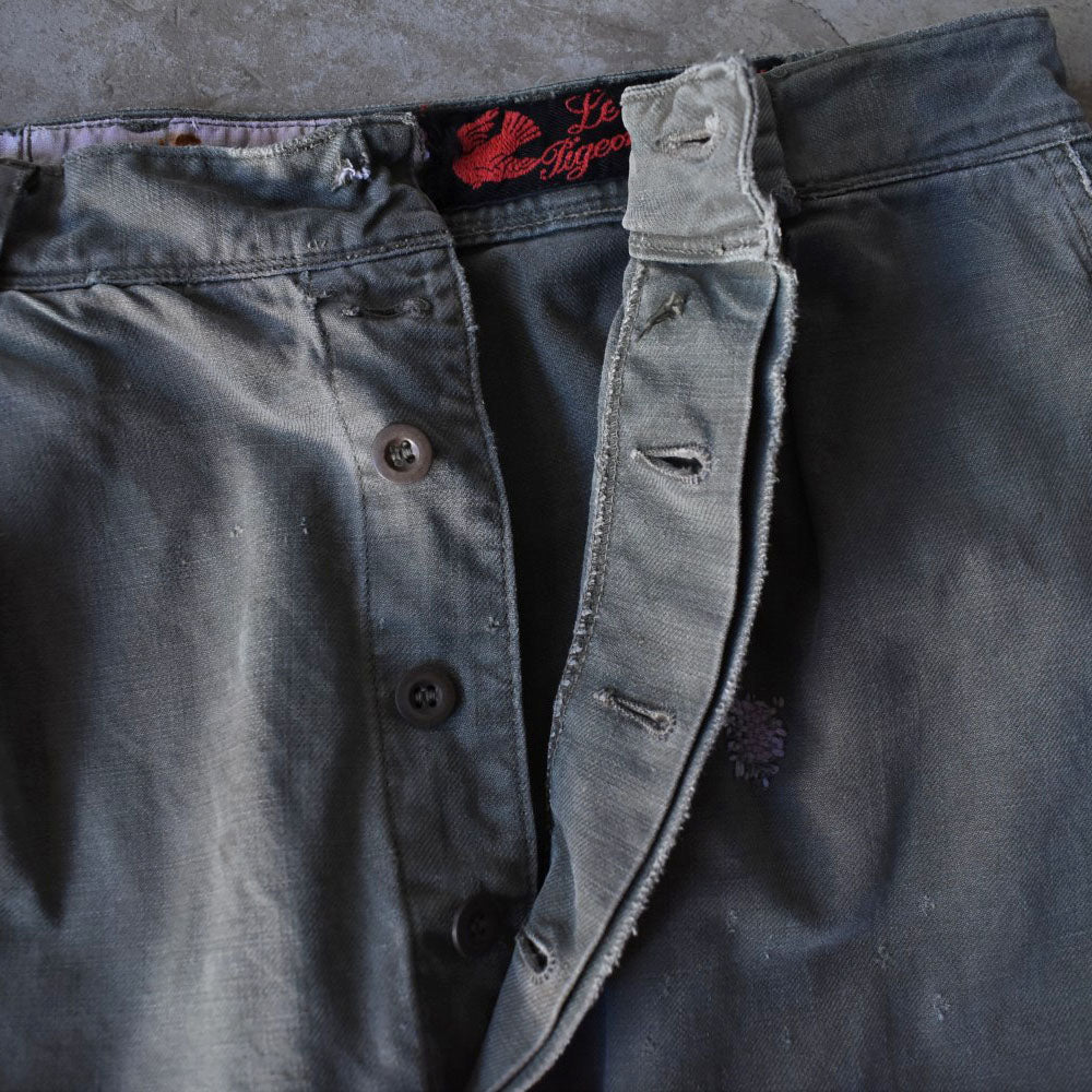 60’s Le Pigeon Voyageur BORO フレンチワークパンツ 251125H