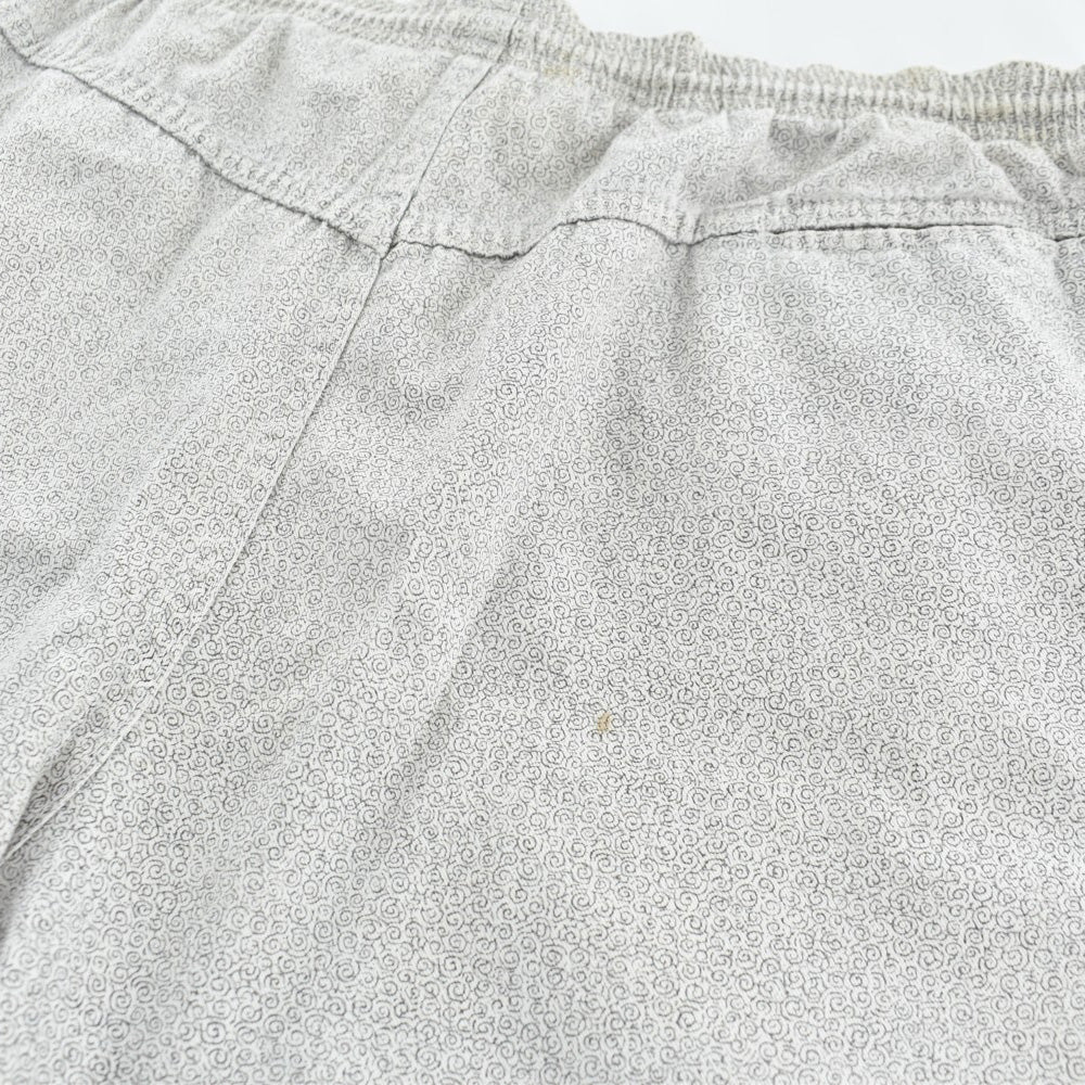 90's Stussy 黒タグ 総柄 イージーショーツ 2600710H