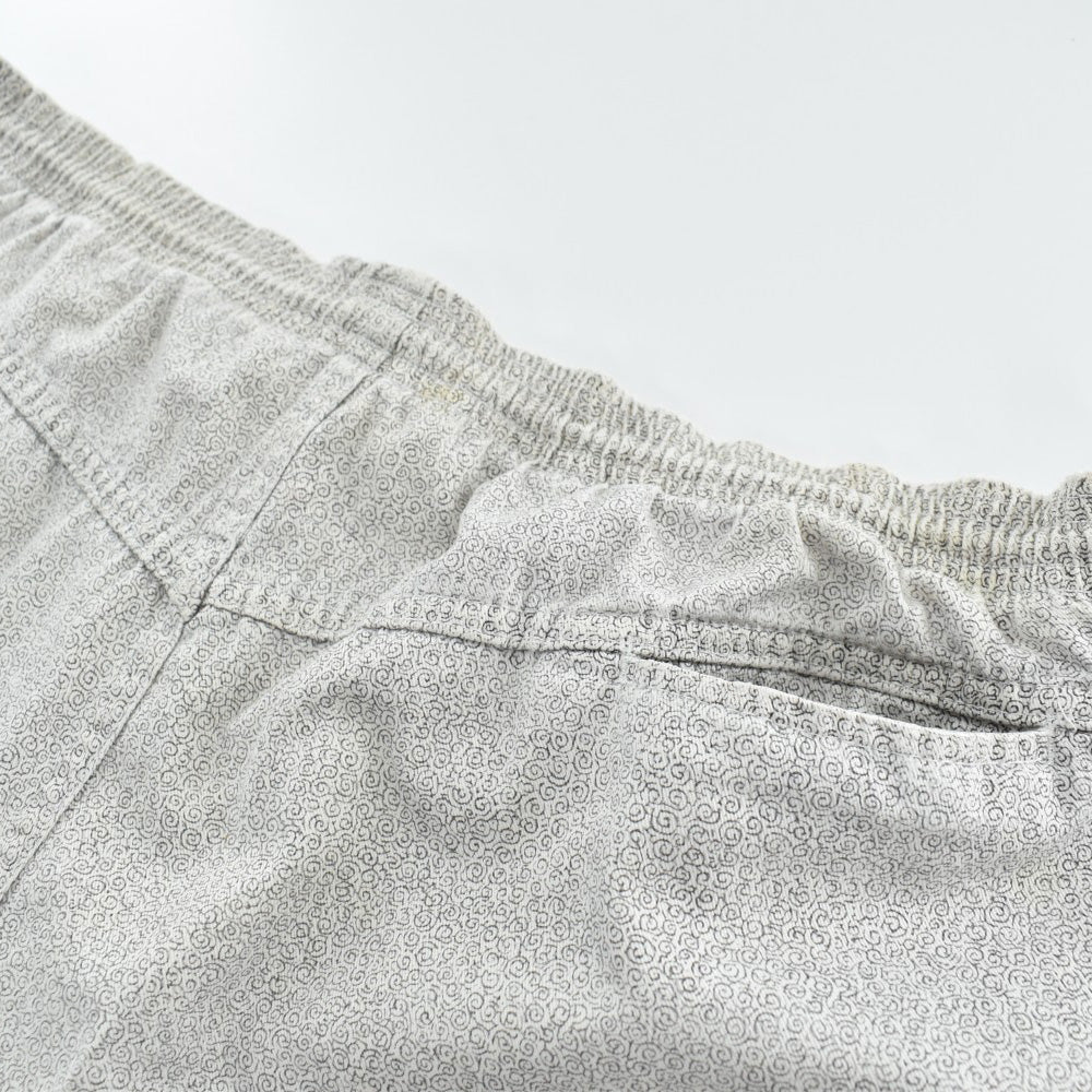 90's Stussy 黒タグ 総柄 イージーショーツ 2600710H