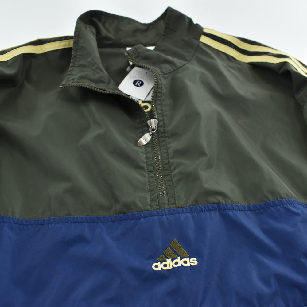 90’s adidas ハーフジップ ナイロン アノラック 261027H